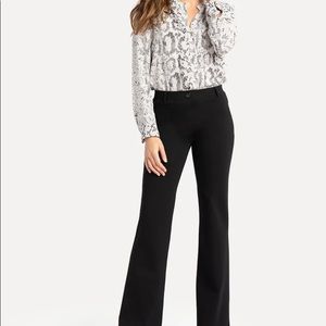 BETA BRAND Boot-Cut | Classic Dress Pant Yoga Pants (Black) sz (L)